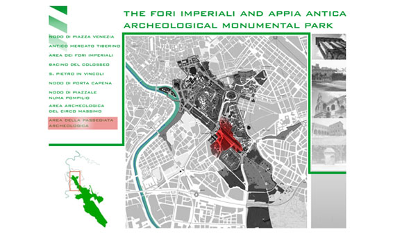Roma - Ambito Strategico Parco dei Fori e dell'Appia Antica